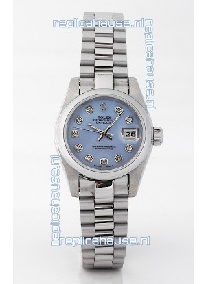 Rolex DateJust Silver-Lady's Replica Watch
