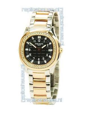 Patek Philippe Aquanaut Two Tone Ladies Gold Watch
