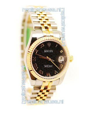 Rolex DateJust Mid-Sized Two Tone Japanese Replica Watch