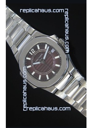 Patek Philippe Ladies Nautilus Stainless Steel Watch 36MM 