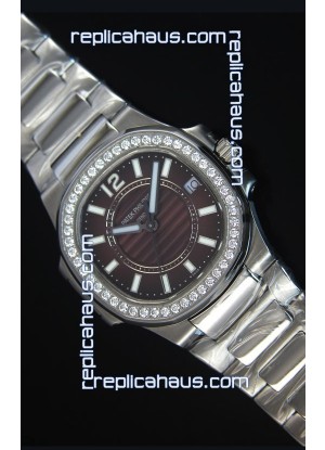 Patek Philippe Ladies Nautilus Stainless Steel Watch 36MM 