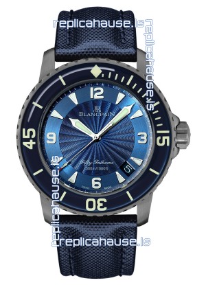 Blancpain Fifty Fathoms Automatique Titanium Edition Swiss Replica Watch in 1:1 Mirror Quality