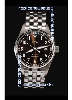 IWC MARK XVIII Antoine de Saint-Exupéry Edition in 904L Brown Dial 40MM - 1:1 Mirror Replica