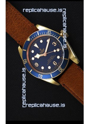 Tudor Heritage Bronze Black Bay Blue Bucherer Limited Edition Swiss Watch 1:1 Mirror Replica
