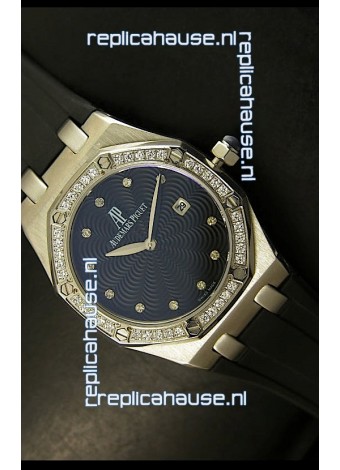 Audemars Piguet Royal Oak Ladies Quartz Replica Watch in Steel Case