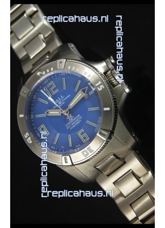 Ball Hydrocarbon Spacemaster Automatic Replica Watch in Blue Dial - Original Citizen Movement 