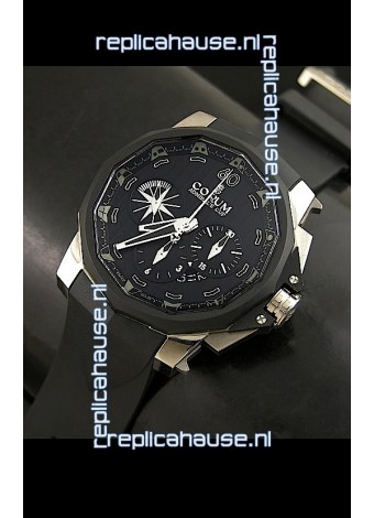 Corum Admiral's Cup Challenge Swiss Replica Watch in Black Dial