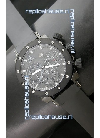 Jacob and Co EPIC II E1 Chonograph PVD Swiss Watch