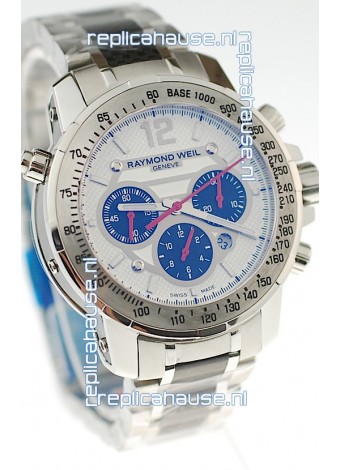 Raymond Weil Nabucco Exceptional Architectural Power Swiss Replica Watch in White Dial