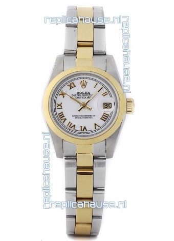 Rolex DateJust Two Tone Lady's Replica Watch