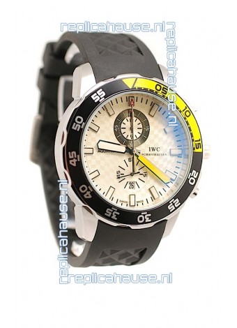 IWC Aquatimer Japanese Replica Watch in White Dial