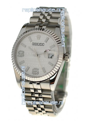 Rolex Datejust Silver Replica Watch