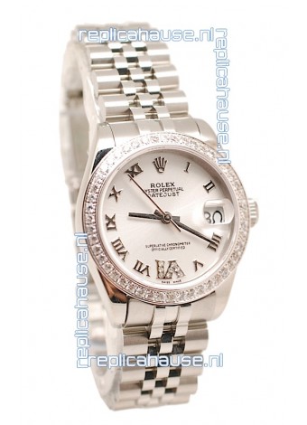 Rolex Oyster Perpetual Datejust Diamonds VI Swiss Replica Watch -36MM