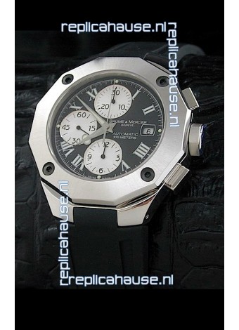 Baume & Mercier Riveria Swiss Watch in Black Dial