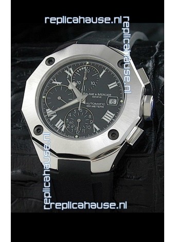 Baume & Mercier Riveria Swiss Watch in Black Dial