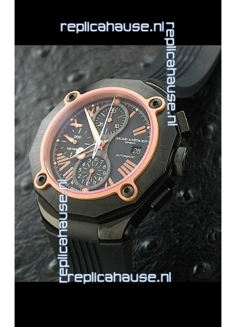 Baume & Mercier Riveria Swiss Watch in Black Dial