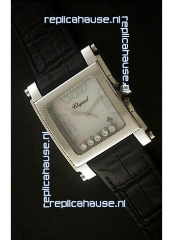 Chopard Happy Sport Swiss Replica Watch in White Dial