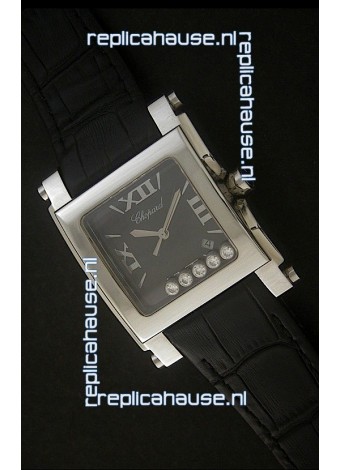 Chopard Happy Sport Swiss Replica Watch in Black Dial