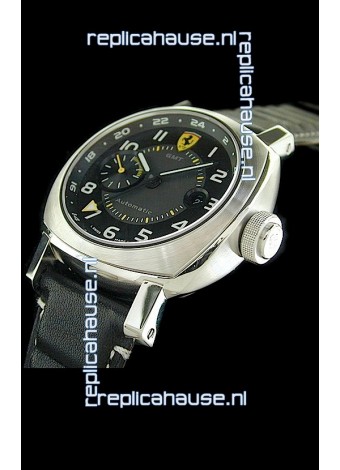 Ferrari Granturismo Swiss Replica Watch in Black Dial