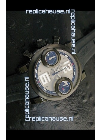 Graham Chronograph Swordfish Swiss Replica Watch in Light Grey Dial