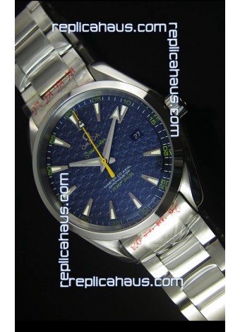 Omega Seamaster Master Co-Axial Aqua Terra 007 Spectre 15007 Gauss Edition Watch 