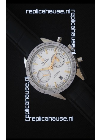 Omega Speedmaster 57 Co-Axial Chronograph Watch in Leather Strap