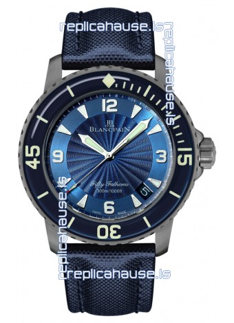 Blancpain Fifty Fathoms Automatique Titanium Edition Swiss Replica Watch in 1:1 Mirror Quality
