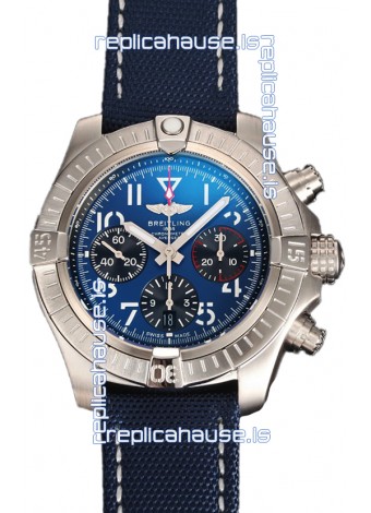 Breitling Avenger Chronograph 45 Blue Dial 1:1 Mirror Swiss Replica Watch 