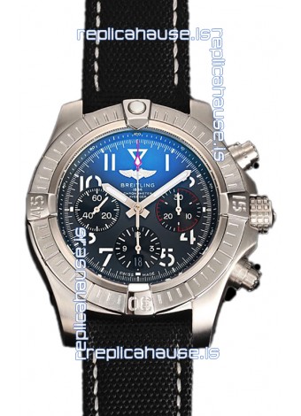 Breitling Avenger Chronograph 45 Black Dial 1:1 Mirror Swiss Replica Watch 