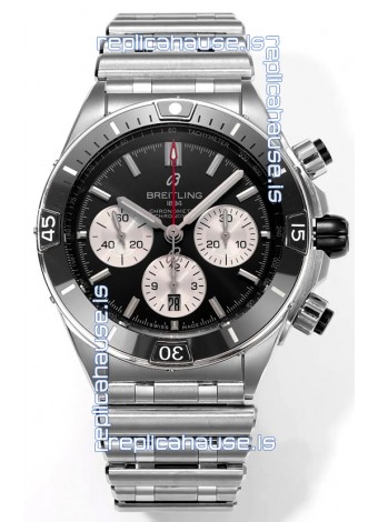 Breitling Chronomat B01 42 Edition Swiss 904L Steel Casing Black Dial 1:1 Mirror Replica Watch