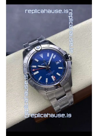 Breitling Avenger GMT Automatic 44 Swiss 1:1 Super Clone Replica Watch - Blue Dial 