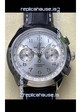 Breitling Premier B01 Chronograph 42 Edition Steel Casing Steel Dial - 1:1 Mirror Replica Watch