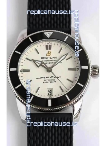 Breitling SuperOcean Heritage II B20 42MM White Dial Swiss Replica Watch - 1:1 Mirror Edition