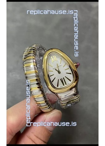 Bvlgari Serpenti Edition Two Tone Yellow Gold Casing Watch in 1:1 Mirror Quality