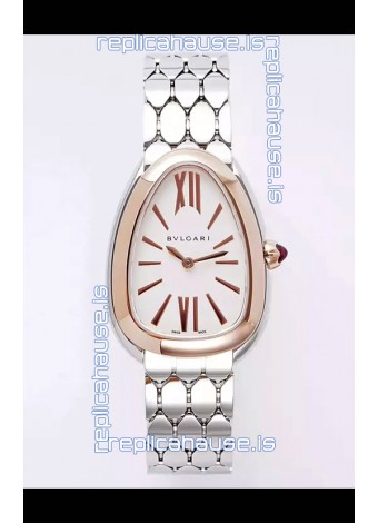 Bvlgari Serpenti Seduttori Edition in Two Tone Rose Gold Casing Super Clone Watch