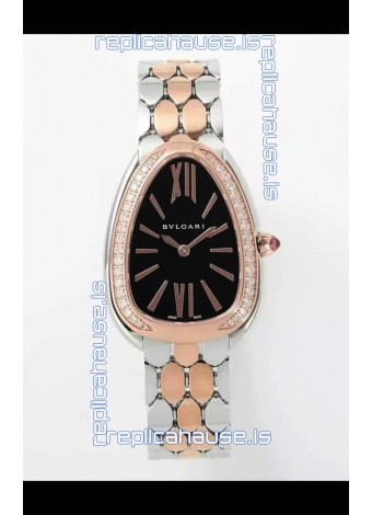 Bvlgari Serpenti Seduttori Edition in Two Tone Rose Gold Casing Super Clone Watch