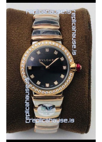 Bvlgari LVCEA Edition Watch in Two Tone Rose Gold Steel - 1:1 Mirror Replica