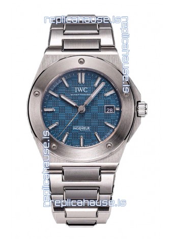 IWC Ingenieur IW3289 Blue Dial 1:1 Mirror Swiss Replica Watch 40MM