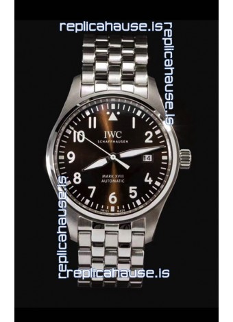 IWC MARK XVIII Antoine de Saint-Exupéry Edition in 904L Brown Dial 40MM - 1:1 Mirror Replica