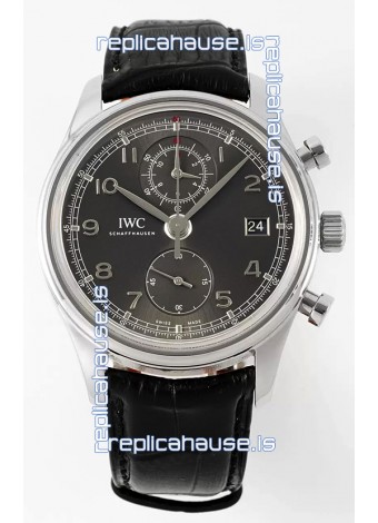 IWC Portugieser Chronograph Classic IW390404 Grey Dial Swiss Replica Watch