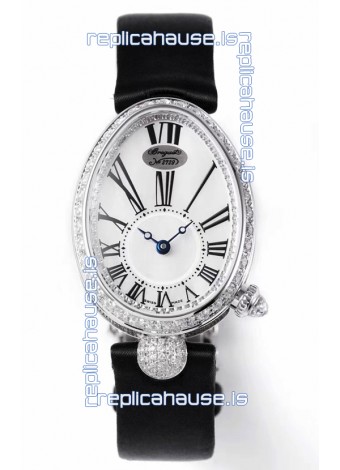 Breguet Reine De Naples Ladies Stainless Steel Swiss 1:1 Edition Replica Watch 