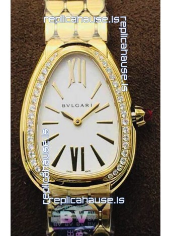 Bvlgari Serpenti Seduttori Edition Watch in Yellow Gold Case 1:1 Mirror Replica