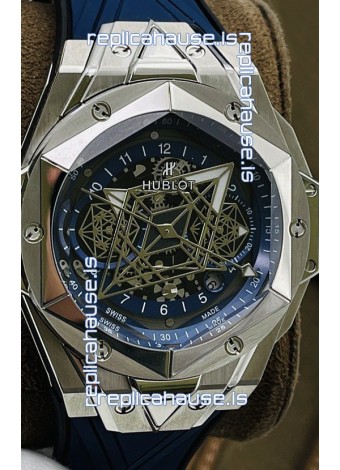 Hublot Big Bang UNICO Sang Bleu II Stainless Steel 1:1 Mirror Quality Swiss Replica Watch 