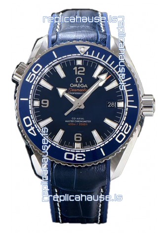 Omega Seamaster Planet Ocean 600M 43.50 MM Blue Dial Steel Casing 1:1 Mirror Replica