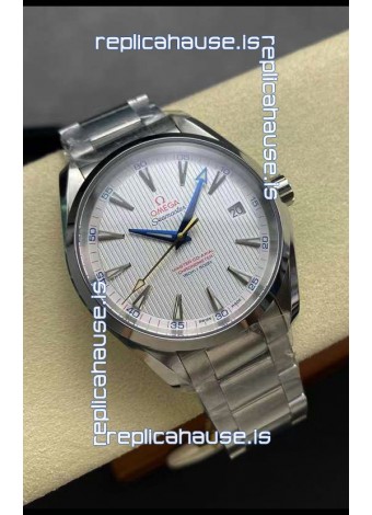 Omega Aqua Terra 150M White Dial 904L Steel Casing 1:1 Mirror Replica 41MM 