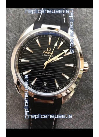 Omega Seamaster Aquaterra 41MM 1:1 Mirror Swiss Replica Watch in Black Dial