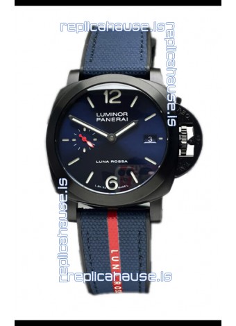 Panerai Luminor Marina PAM1408 Quaranta DLC Coated Luna Rossa 1:1 Mirror Replica Watch 40MM