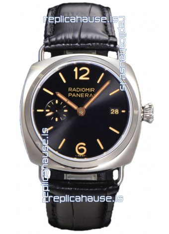 Panerai Radiomir PAM1294 Quaranta 40MM 904L Steel Black Dial Watch in 1:1 Mirror Replica 