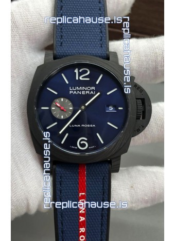 Panerai Luminor Marina PAM1529 Carbotech Luna Rossa 1:1 Mirror Replica Watch 44MM