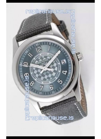Patek Philippe Calatrava 6007 Grey Dial 904L Steel Casing 1:1 Mirror Replica Watch